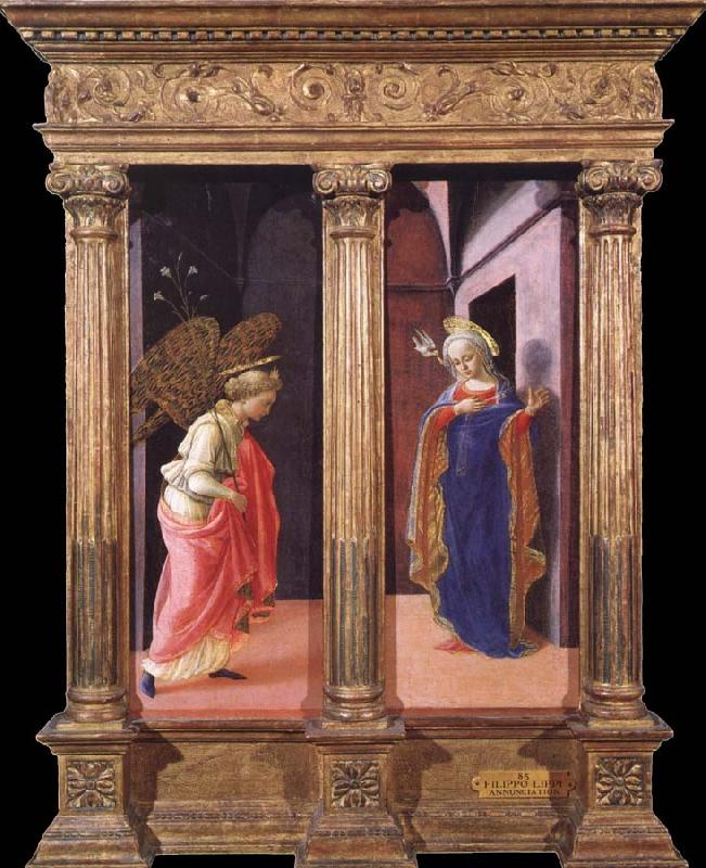 Fra Filippo Lippi The Annunciation oil painting picture